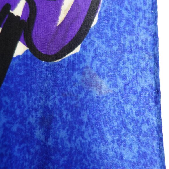 Vintage Escada News From The Tiger Print 100% Silk Scarf, Missing Label Tag - Picture 5 of 16